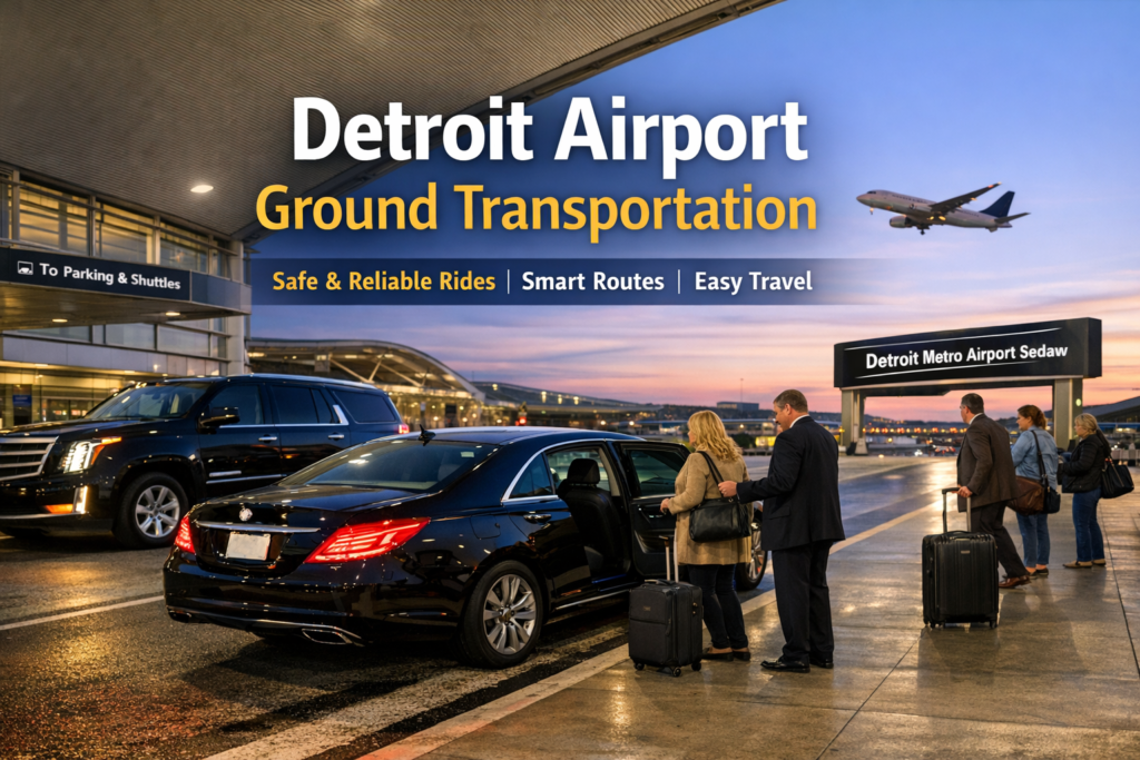 Detroit Airport ground transportation