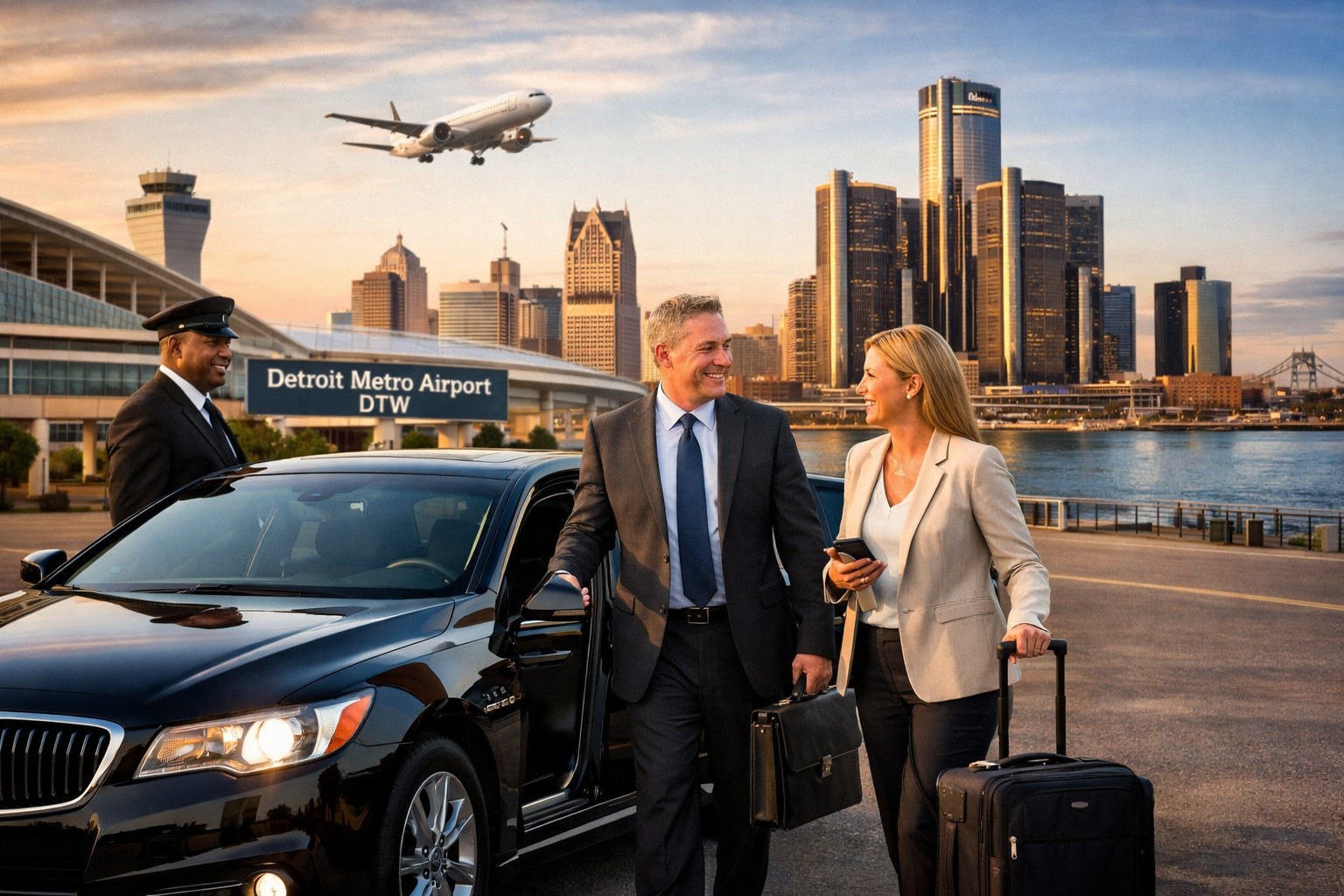 business car service Detroit