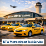 dtw metro airport taxi service
